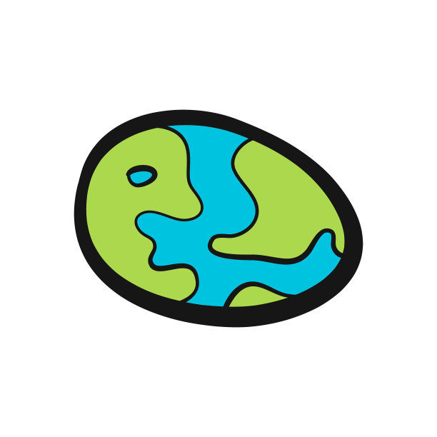 地球插图图片下载