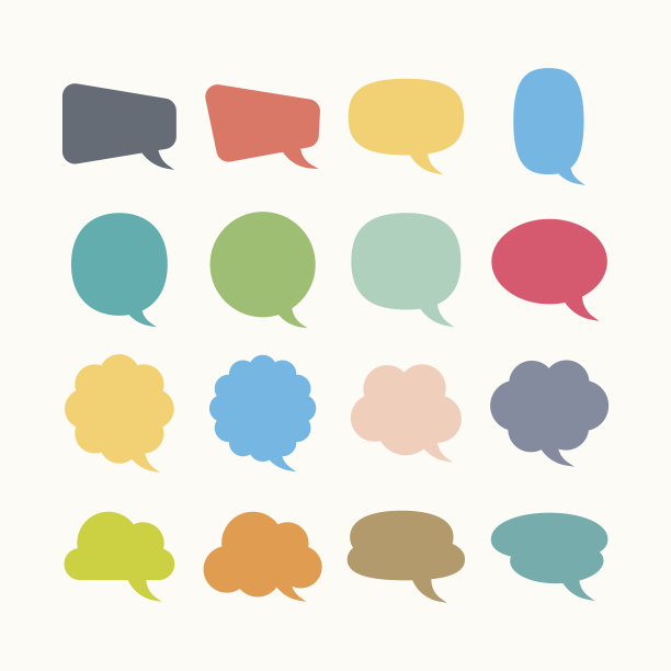 气泡图标图片下载