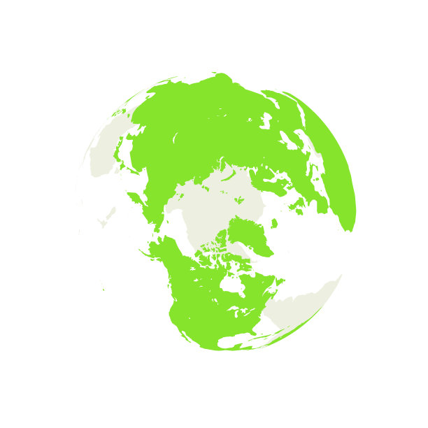 地球，北半球视图。图片下载