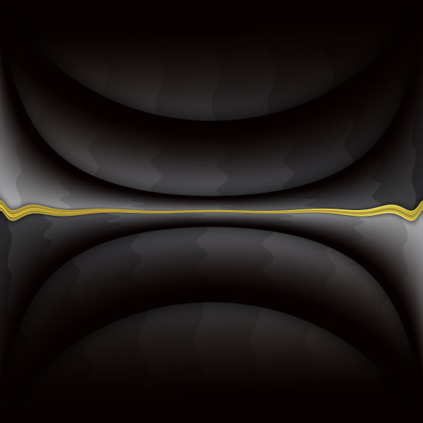 抽象金属背景，拉丝和雕刻金属板与金金属装饰-丝带。图片下载