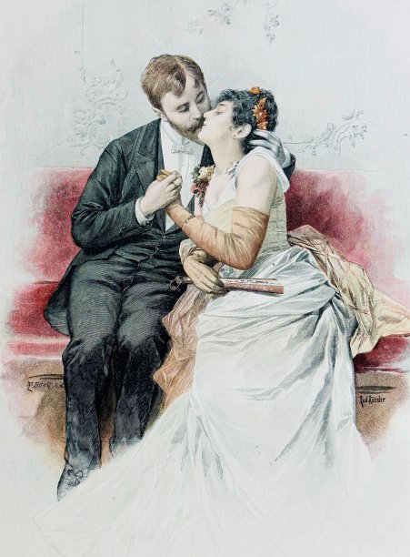 情侣在沙发上接吻图片下载