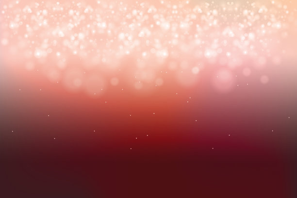 散景和模糊矢量抽象橙色背景图片下载