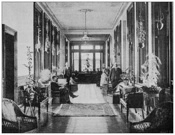 古董照片:拉伯特精神病院图片下载