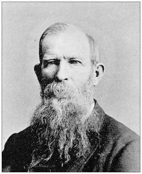 1898年堪萨斯州劳伦斯的古董照片:W M Nace上校，第三区专员图片下载