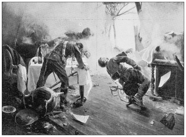 古董插图：“拉科达”，J德拉哈耶图片下载