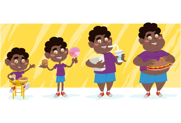 饮食不健康的儿童图片下载