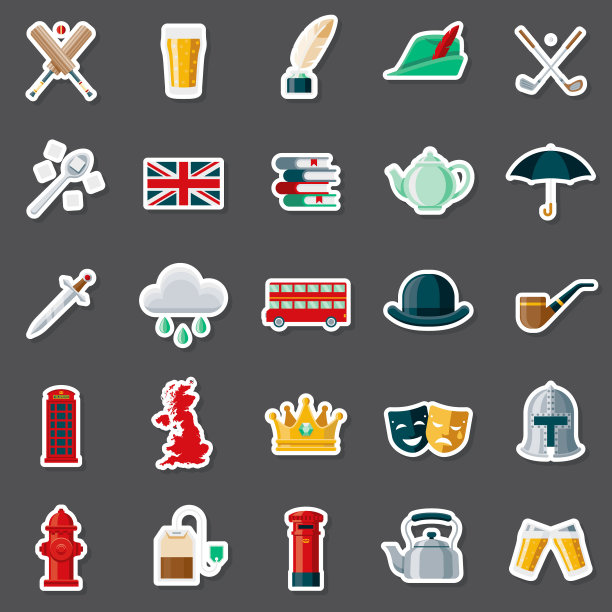 英国标签设置图片下载