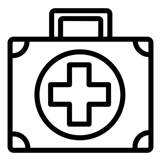 急救箱线性图标图片下载