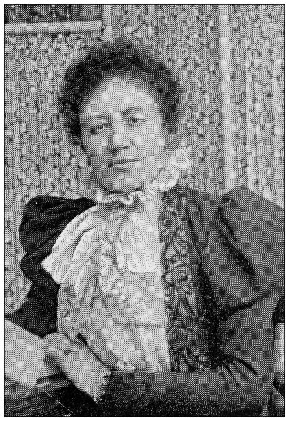 古董图片:巴扎尔德拉Charité火灾在巴黎，1897年的受害者:弗雷德里克迪勒耶夫人图片下载