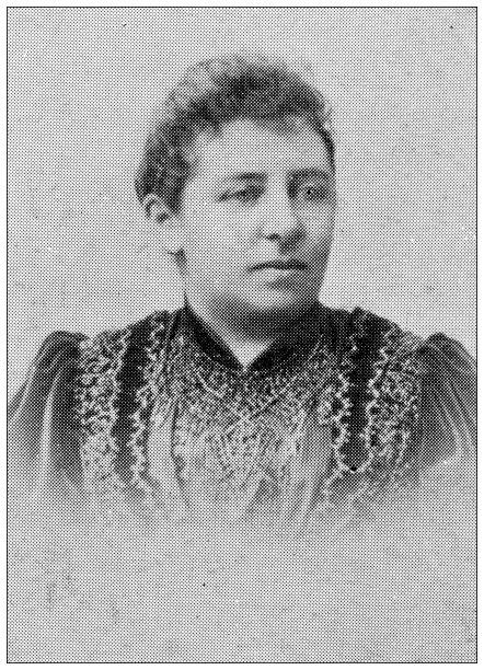 古董图片:巴扎尔德拉Charité火灾的受害者，巴黎，1897年:Veuve Valentin图片下载