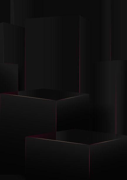 黑色Qube背景图片下载