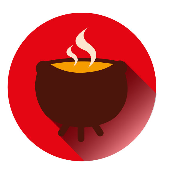沸腾的火锅图标图片下载