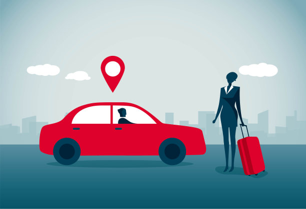 准备旅行的女人图片下载