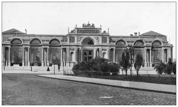 古老的丹麦旅行照片:新雕齿兽图片下载