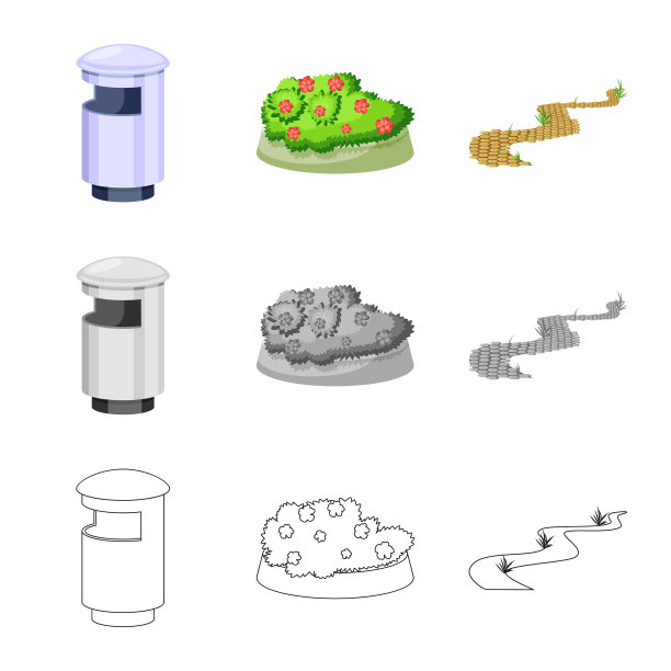城市和街道标志设置图片下载