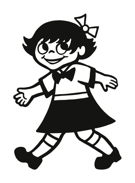 女孩走图片下载