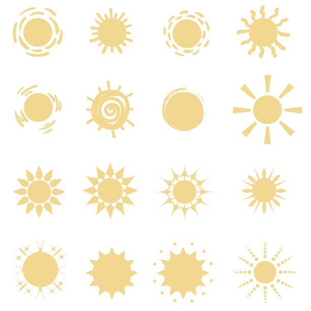 标签和标志的元素设计集合。设计元素。矢量图图片下载