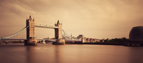 伦敦塔桥全景图图片下载
