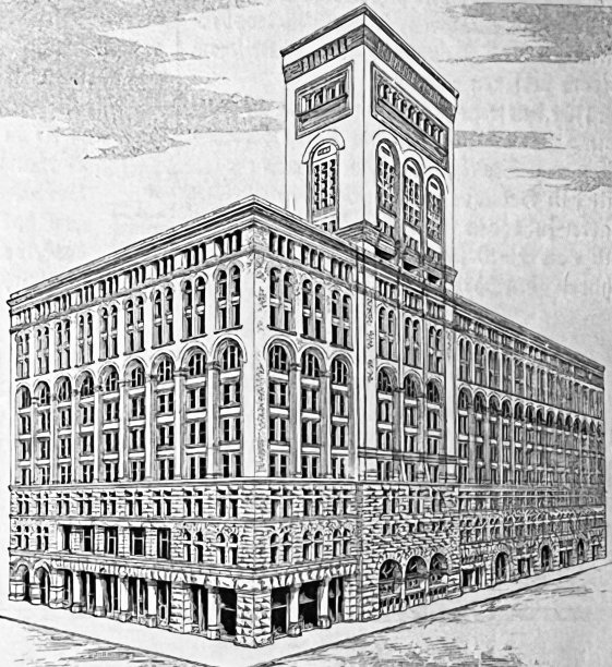 芝加哥礼堂建筑图片下载