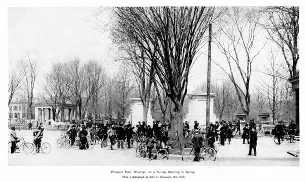 展望公园，布鲁克林，纽约市，纽约州，美国，体育史图片下载