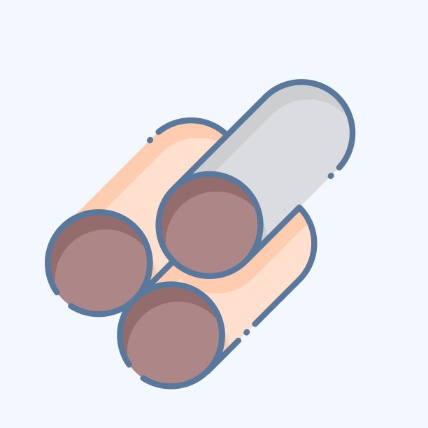 图标的材料。与建筑材料符号有关。涂鸦风格。简单的设计可编辑。简单的说明图片下载