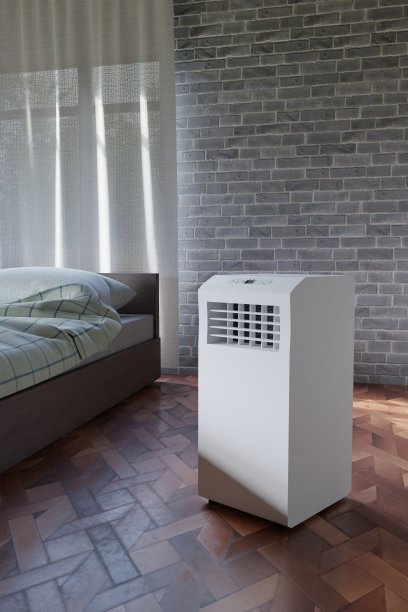 便携式空调。三维渲染图片下载