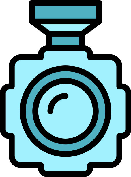 无人机摄像头图标平图片下载