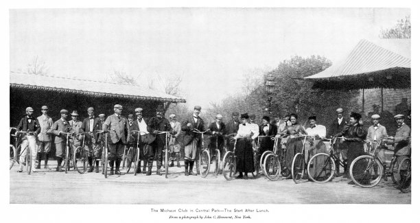 美国纽约州纽约市曼哈顿中央公园的米克斯自行车俱乐部，系列照片2 / 2图片下载