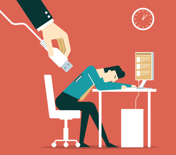过度工作——商人图片下载