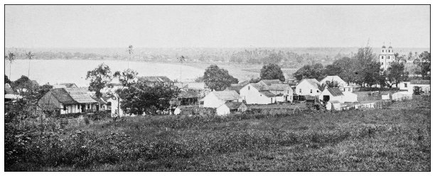 夏威夷，古董照片:Hilo图片下载