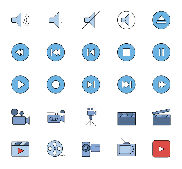 视听图标设置图片下载