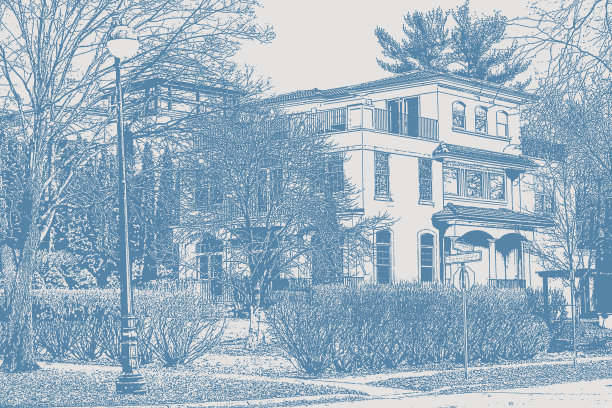 附近的独立式住宅图片下载