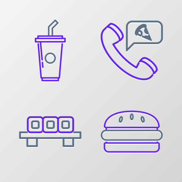 将线汉堡寿司放在砧板上图片下载