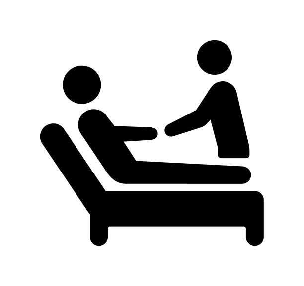 老年护理(看护者)矢量图标插图图片下载