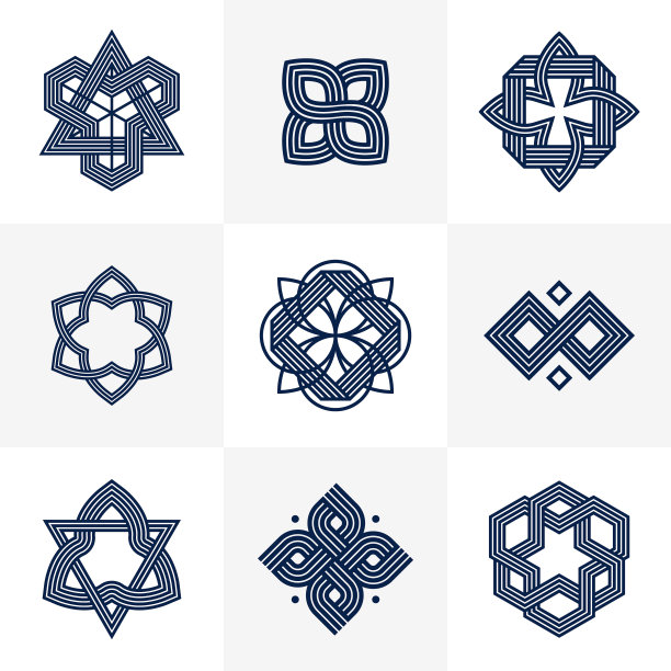 logo创作的图形设计元素图片下载
