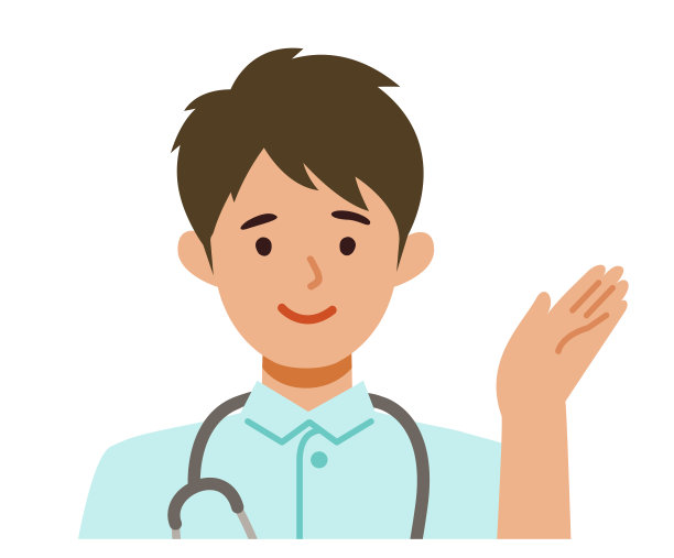 有工作的护士。医疗保健概念卡通人物。人们面对头像和图标。指手画脚的人的特写图像。图片下载