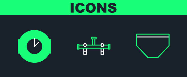 设线泳裤和潜水表图片下载