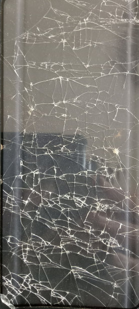 碎玻璃、细裂纹、玻璃、膜。图片下载