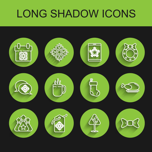 设行圣诞老人包内礼物的价格标签图片下载