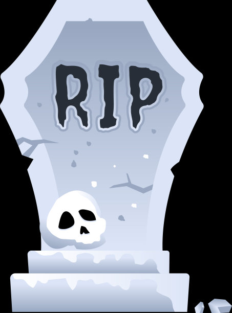 万圣节墓碑庭院标志图片下载