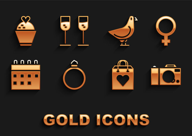 镶钻订婚戒指象征女性性别图片下载