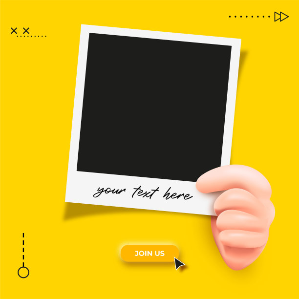 3D渲染的社交媒体与相框在手图片下载