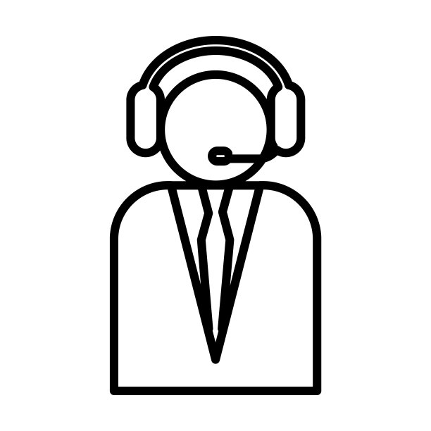 代理人图标。在白色背景上隔离的细线性代理人轮廓图标。用于Web和移动的线条矢量代理人标志、符号。图片下载