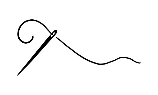 用线缝针。针插图图片下载