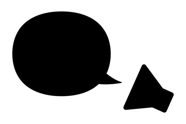 扩音器和演讲气球孤立矢量插图。图片下载