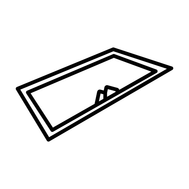 泳池图标。白色背景上的细线性泳池轮廓图标。用于Web和移动设备的线条矢量泳池标志、符号。图片下载