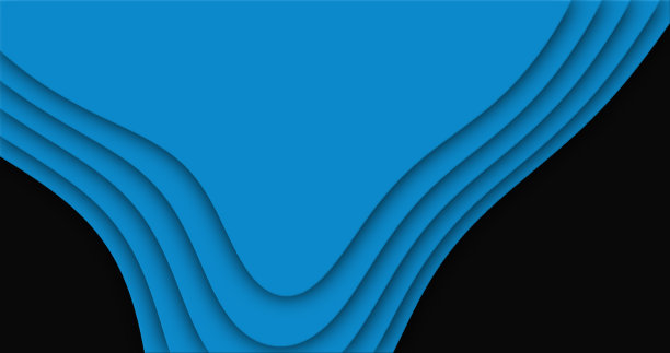 蓝色裁剪的抽象背景图案的线条和波浪图片下载