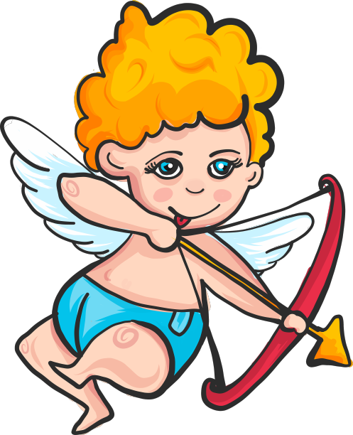 丘比特射箭卡通图片下载