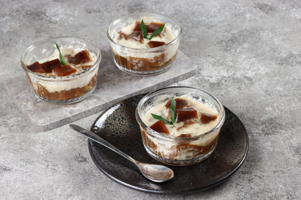 椰奶蒸年糕。图片下载