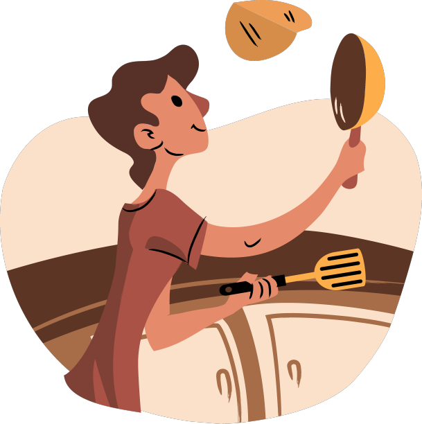 炒菜的女人图片下载